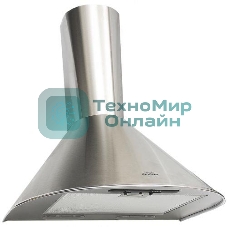 Вытяжка каминная Elikor Эпсилон 60Н-430-П3Л нержавеющая сталь, 60 см, 430 куб. м/ч, 54 дБ