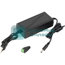 Источник питания 8837 Mollusk-VR 12/512В, 5А. Сетевой диапазон 110-245В провод с вилкой 8837 Mollusk-VR 12/5 power supply 12V, 5A. Mains range 110-245V wire with plug