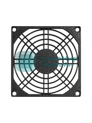 Решетка для вентилятора 90x90 ExeGate EG-090PSB (90x90 мм, пластиковая, квадратная, черная)