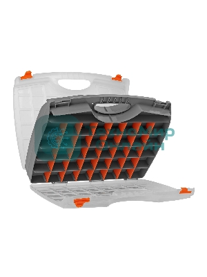 Органайзер Stels двухсторонний 425x330x85мм, пластик 90710