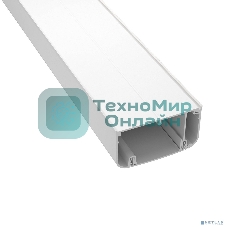 Кабель-канал 90 х 50 мм, с перегородкой, боковой и фронтальной крышками (2 метра) Dkc 09500