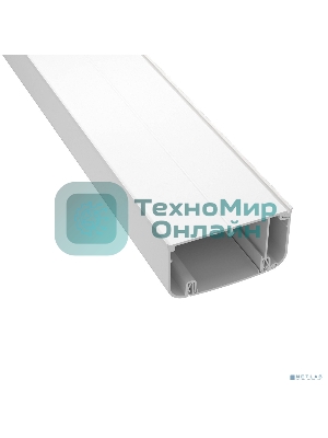 Кабель-канал 90 х 50 мм, с перегородкой, боковой и фронтальной крышками (2 метра) Dkc 09500