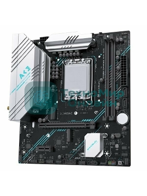 Материнская плата Maxsun B760M GAMING WIFI ACE, LGA 1700, Intel B760, 2xDDR5, 3xSATA, 2xM.2, 1xPCI-E 4.0 x16, 1xPCI-E x1, 1xHDMI, 1xVGA, 1x 1Gb LAN, 2xUSB 2.0, 4xUSB 3.2 Gen1, 7.1, mATX