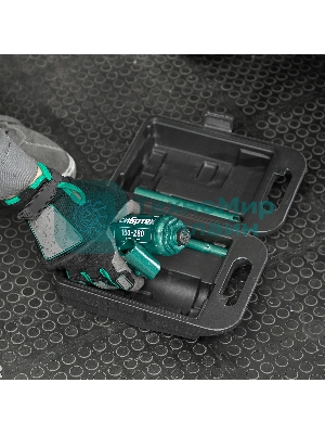 Домкрат гидравлический бутылочный Сибртех 2 т, 150-280 мм, в пластиковом кейсе