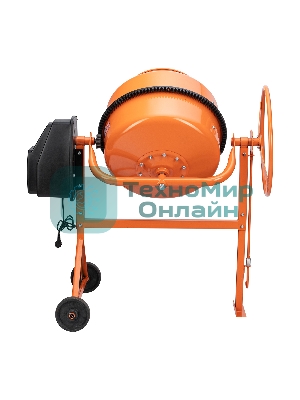 Бетоносмеситель Сибртех БСН-160П 500 Вт, 160 л, полиамидный венец