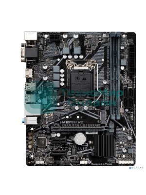 Материнская плата Gigabyte H410M H V2 (2.0/2.1), LGA 1200, Intel H470, 2xDDR4, 4xSATA, 1xM.2, 1xPCIe 3.0 x16, 2xPCIe 3.0 x1, 1xHDMI, 1xVGA, 1x 1Gb LAN, 2xUSB-A 3.2 Gen 1, 4xUSB-A 2.0, 3x3.5 мм, 7.1, Micro ATX