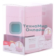 Точилка для карандашей механическая Deli ER10604 Macaron, 1 отверстие, пластик, ассорти