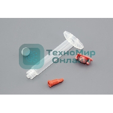 Промышленный шприц 3 мл с красной крышкой 10 шт