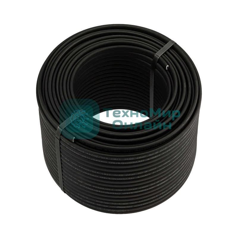 Кабель греющий PROconnect (нагревательный)саморегулирующийся с УФ-защитой SRL30-2 UV, неэкранированный, 30Вт/м, 0,9мм2/55м, бухта 100м