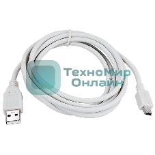 Кабель USB Rexant (шт. mini USB - шт. USB A) 1.8 м, серый