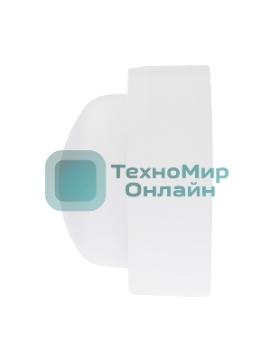 Светильник светодиодный пылевлагозащищенный Rexant ЖКХ-01 овал 12 Вт 1000 Лм IP65 177 мм 6500 K с микроволновым датчиком движения