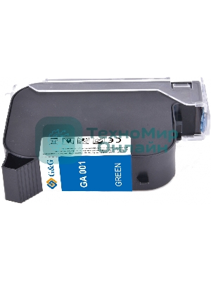 Картридж струйный G&G GA-001G зеленый (42мл) для G&G GG-HH1001