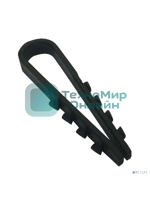 Дюбель-хомут Fortisflex (нейлон) ДХ 5-10 (ч) (100 шт.)