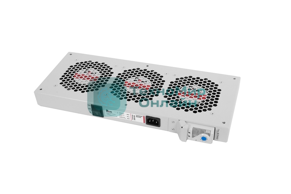 Модуль ЦМО вентиляторный, 3 вентилятора с терморегулятором R-FAN-3T