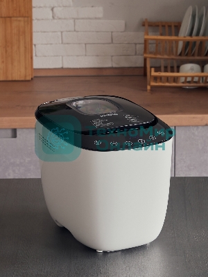 Хлебопечка Hyundai HYBM-P0613 550 Вт, белый/черный