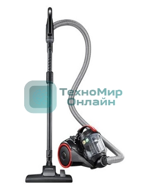 Пылесос Samsung VC15K4116VR/EV красный/черный, 390/1500 Вт, уборка сухая, пылесборник контейнер 1.3 л