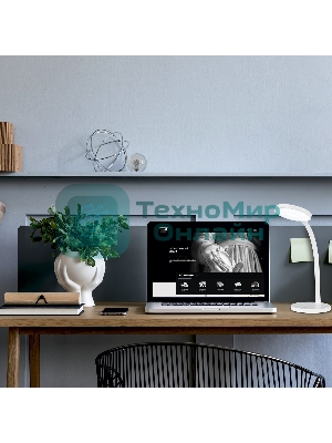 Светильник Gauss GT5031 настольный на подставке белый 8Вт