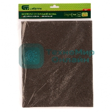 Шлифлист на тканевой основе Сибртех, P 60, 230 х 280 мм, 10 шт., влагостойкий