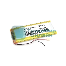 Аккумулятор Li-Pol (батарея) 6.2x41x99мм 2pin 3.7V/1350mAh