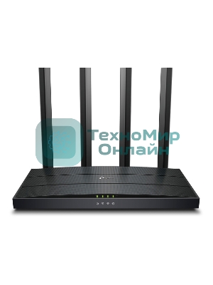 Роутер TP-Link AX1500 Dual-Band Wi-Fi 6 RouterSPEED: 300 Mbps at 2.4 GHz + 1201Mbps at 5 GHzSPEC: 4× Antennas, 1GHz Dual Core CPU, 1× Gigabit WAN Port + 3× Gigabit LAN Ports, 1024-QAM, OFDMAFEATURE: Tether App, WPA3, Access Point Mode, IPv6 Supported, IPTV, Bea