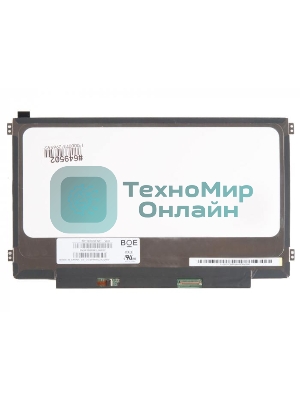 Матрица 11.6 Matte NT116WHM-N21, WXGA HD 1366x768, 30 Lamels DisplayPort, cветодиодная (LED), уши Л/П