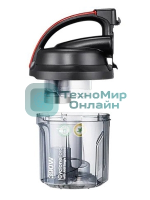 Пылесос Samsung VC15K4116VR/EV красный/черный, 390/1500 Вт, уборка сухая, пылесборник контейнер 1.3 л