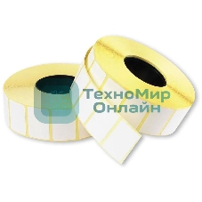 Термоэтикетки Cactus Top CS-TT30201800 сег.:30x20мм самоклей. д.вн.рул.92мм д.вт.40мм 1800шт/рул белый