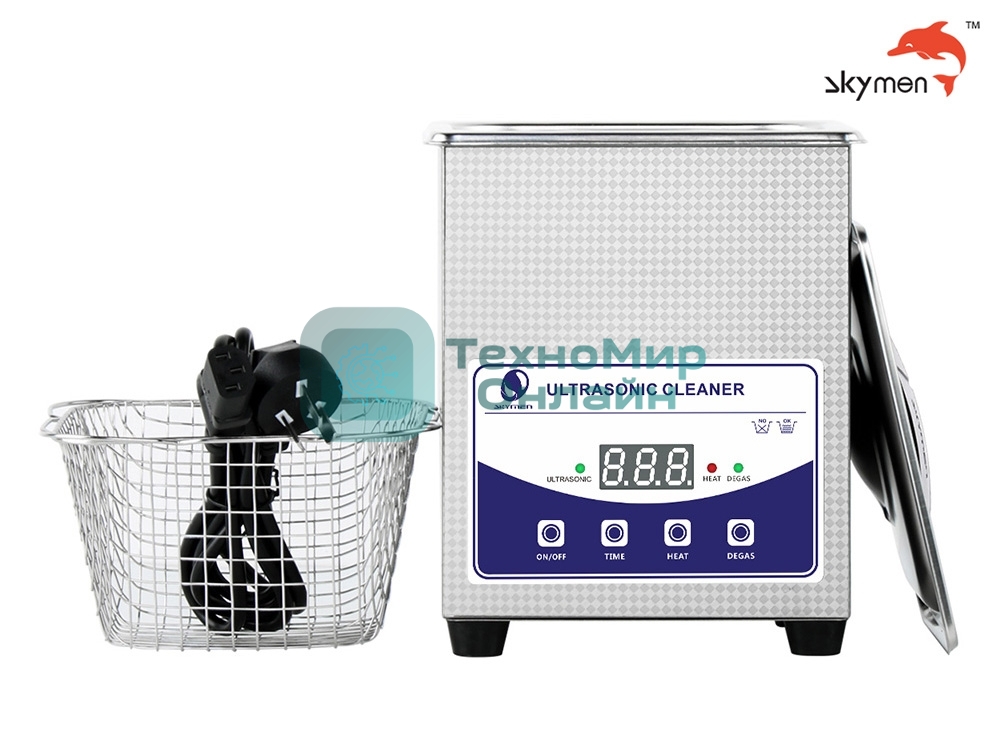 Ультразвуковая ванна Skymen JP-010T 2 л, 60 Вт