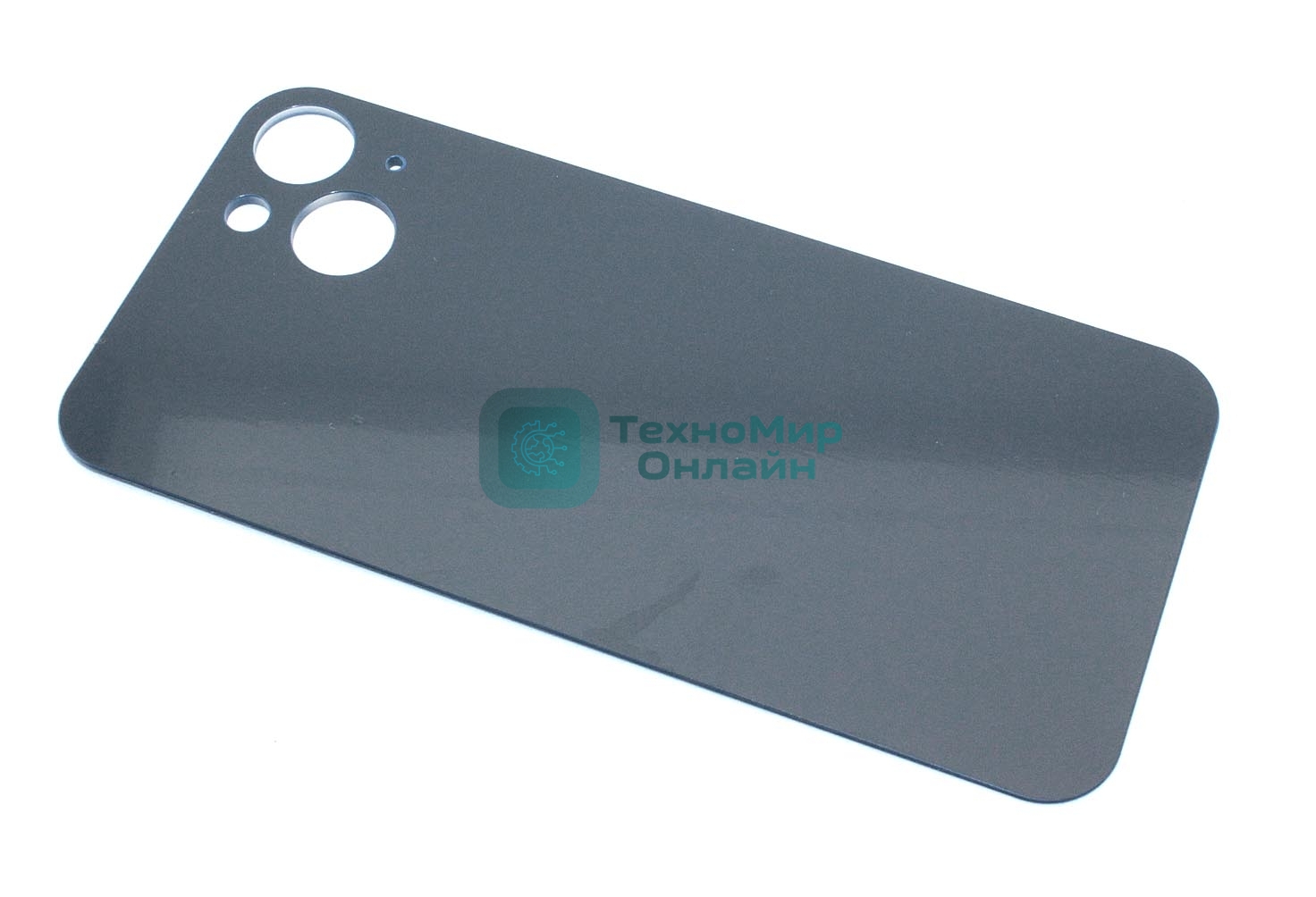 Задняя крышка (стекло) для Apple iPhone 13 синяя