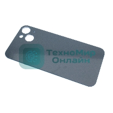 Задняя крышка (стекло) для Apple iPhone 13 синяя