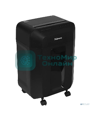 Шредер Fellowes AutoMax 80M FS-46215, минирезка, DIN P-4, 4х12 мм, автоподача 80 лст., 17 лтр., автореверс, уничт.: скобы, скрепки, пл. карты