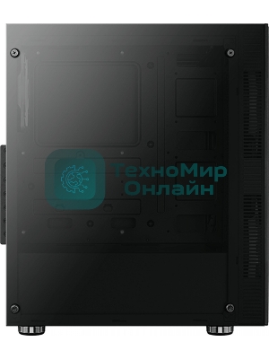 Компьютерный корпус Aerocool/Formula Python (3xUSB, 2xAudio, 0.5 мм,2x200 мм FAN, прозрачная стенка-закаленное стекло, ATX, без БП)