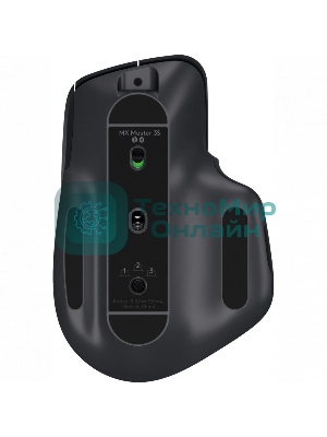Мышь беспроводная Logitech MX Master 3s графитовый, 8000 dpi, радиоканал, Bluetooth, USB, кнопки - 7