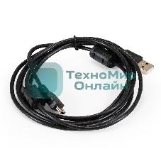 Кабель USB 2.0 ExeGate EX-CCP-USB2-AM5P-1.8 (Am/miniBm 5P, 1,8м, ферритовые кольца)