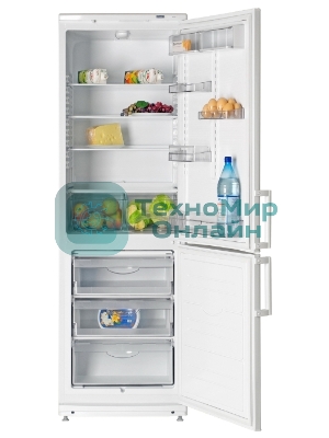 Холодильник Atlant XM-4021-000 белый двухкамерный 225/101л морозилка снизу