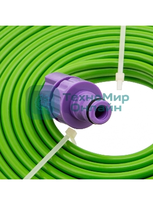 Шланг для капельного полива растений Palisad 3-рукавный, 7,5 м