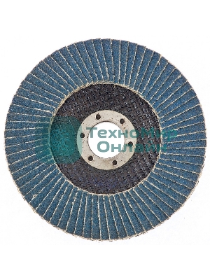 Круг Россия лепестковый торцевой КЛТ-1, ZK10XW 125 х 22,2 мм 74020