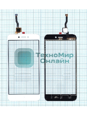 Сенсорное стекло (тачскрин) для Xiaomi Redmi 5A, белое