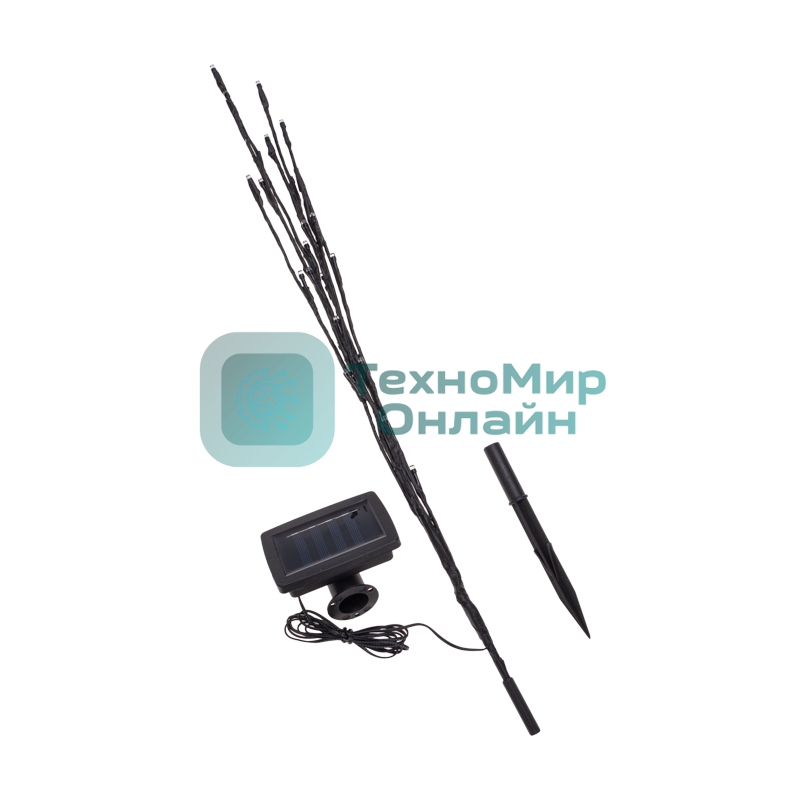 Светильник грунтовый Rexant Верба, 3000К, встроенный аккумулятор, солнечная панель