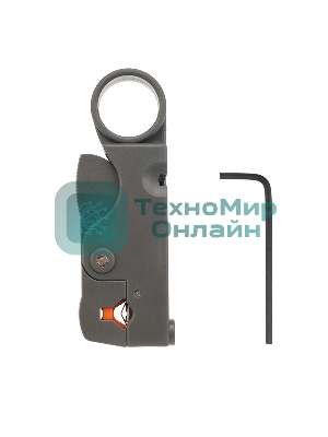 Инструмент для зачистки коаксиального кабеля Rexant HT-332 RG-58, RG-59, RG-6