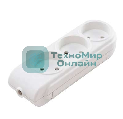 Колодка удлинителя Makel 3-м без заземл. защ. шторки