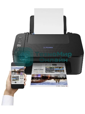 МФУ струйное Canon PIXMA TS3440 (4463C007), A4, цветной, печ. 7.7 стр/мин (ч/б) 4 стр/мин (цвет), 1200 x 4800 dpi (принтер) 600x1200dpi (сканер), USB, Wi-Fi, Air Print, Mopria