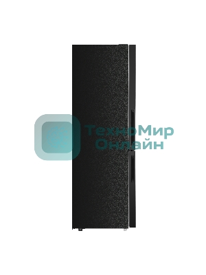 Холодильник Maunfeld MFF185NFB Inverter черный двухкамерный инвертор 240/100л морозилка снизу, No Frost