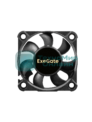Вентилятор для корпуса ExeGate EX05010S3P-5 черный, 50 мм, 5500 об/мин, 33.5 дБ, 3 pin