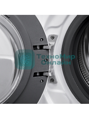 Стиральная машина c инвертором и паром Maunfeld MFWM148IWHT белый, загрузка фронтальная 8 кг, 1400 об/мин, класс: A+++