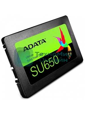Накопитель SSD ADATA SU650, 240Gb, SATA III, 2.5