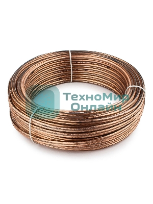 Акустический кабель Cablexpert CC-TC2x1,0-30M, прозрачный, 30 м, бухта