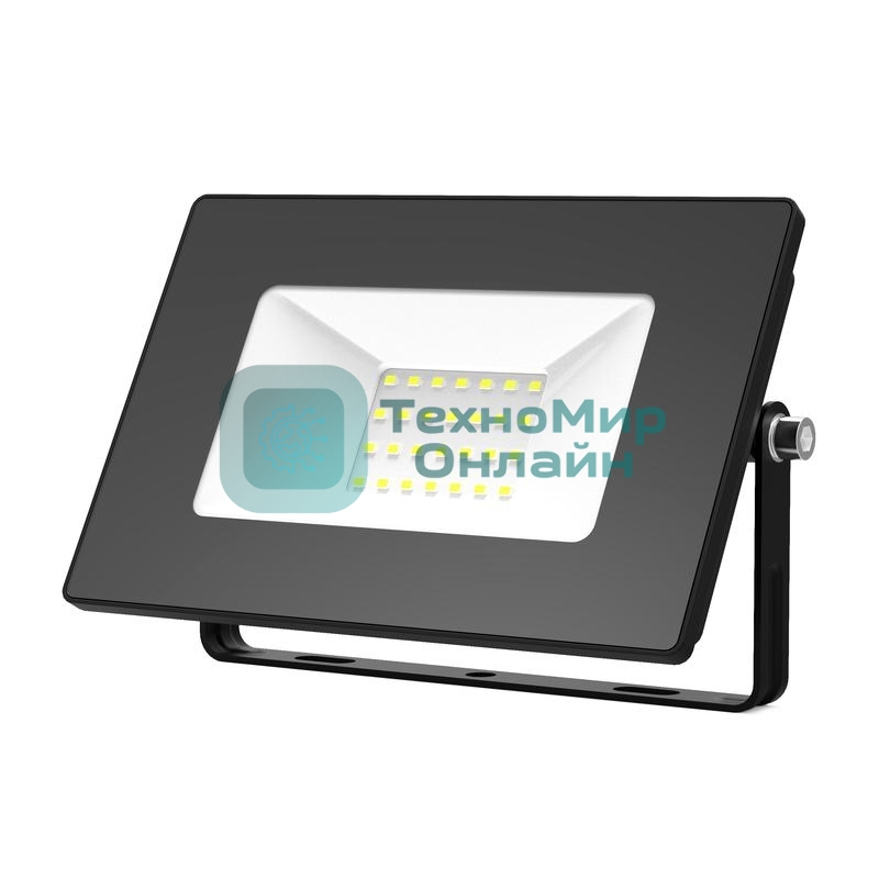 Прожектор светодиодный Gauss Elementary 30Вт 2100лм IP65 6500К черный ПРОМО