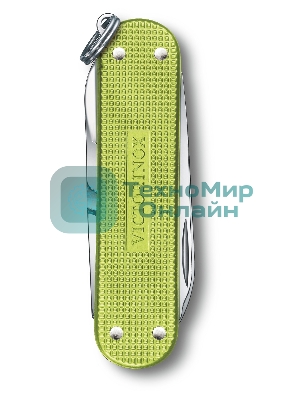 Нож перочинный Victorinox Classic Lime Twist (0.6221.241G) 58мм 7 функций карт.коробка