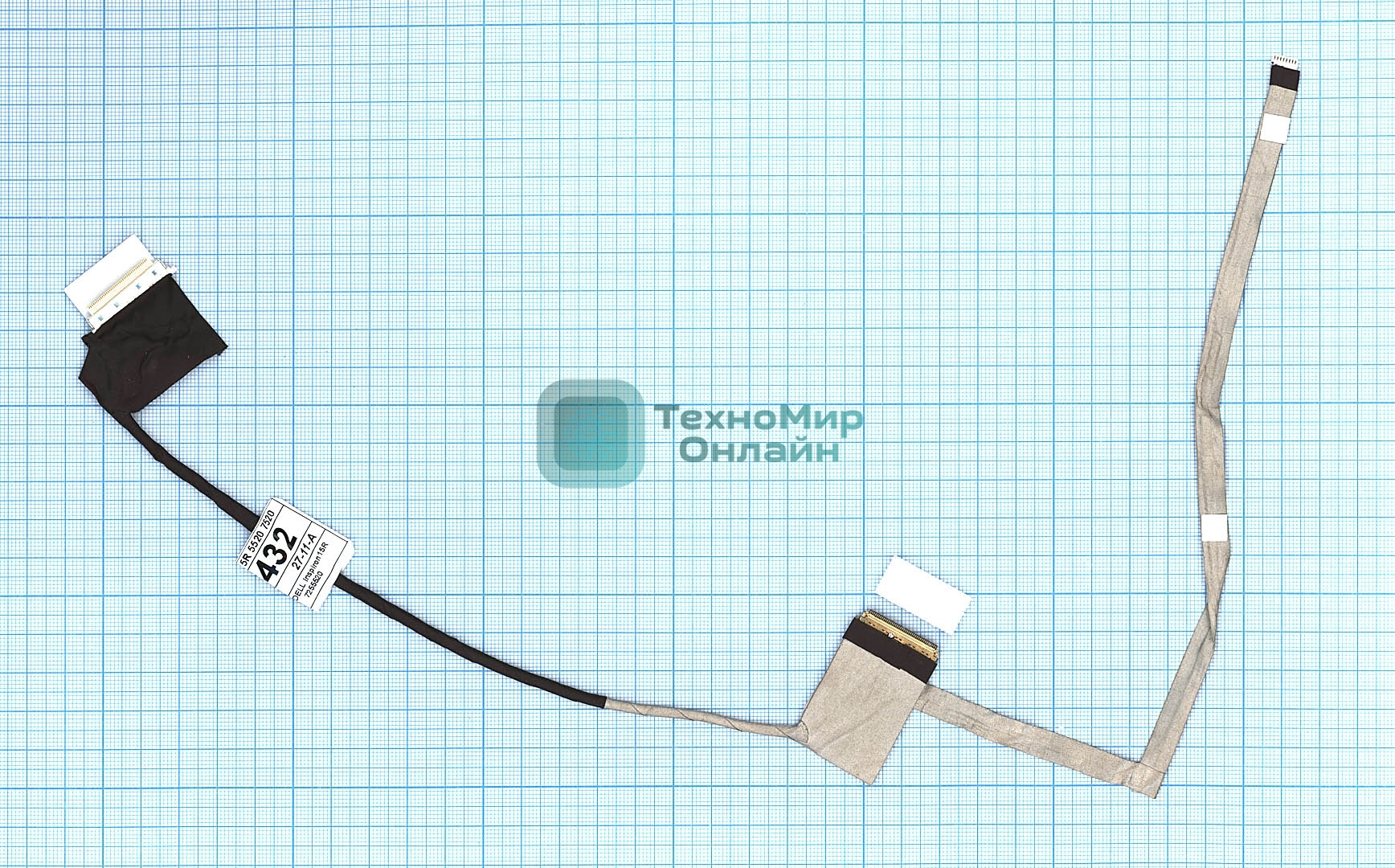 Шлейф матрицы для ноутбука Dell Inspiron 5520 5525 7520